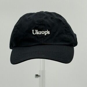 Ukrops Grocery Store Logo Hat Black Adjustable Dad Cap Mens Womens